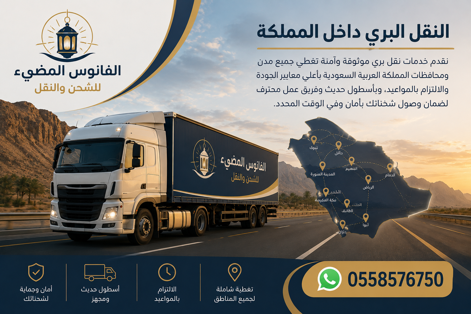 النقل البري داخل المملكة العربية السعودية